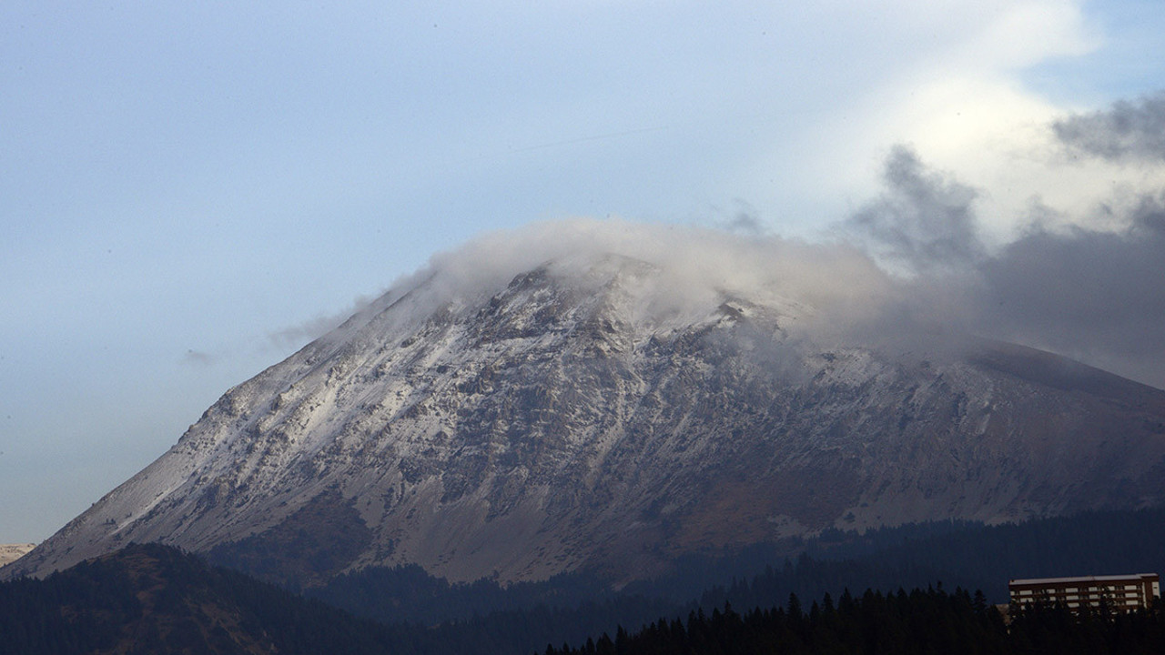 Ilgaz'ın dorukları beyaza büründü