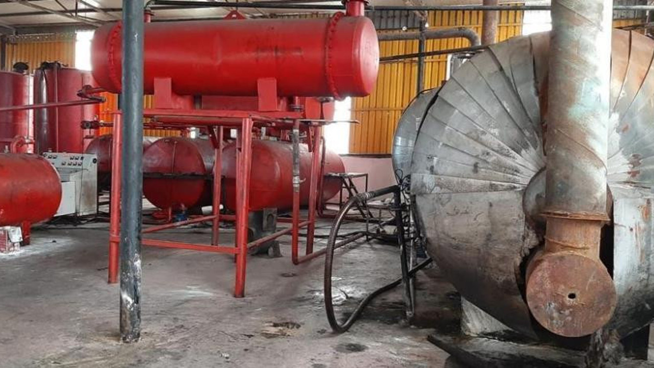 Madeni yağlardan motorin yaptılar. Jandarma bastı