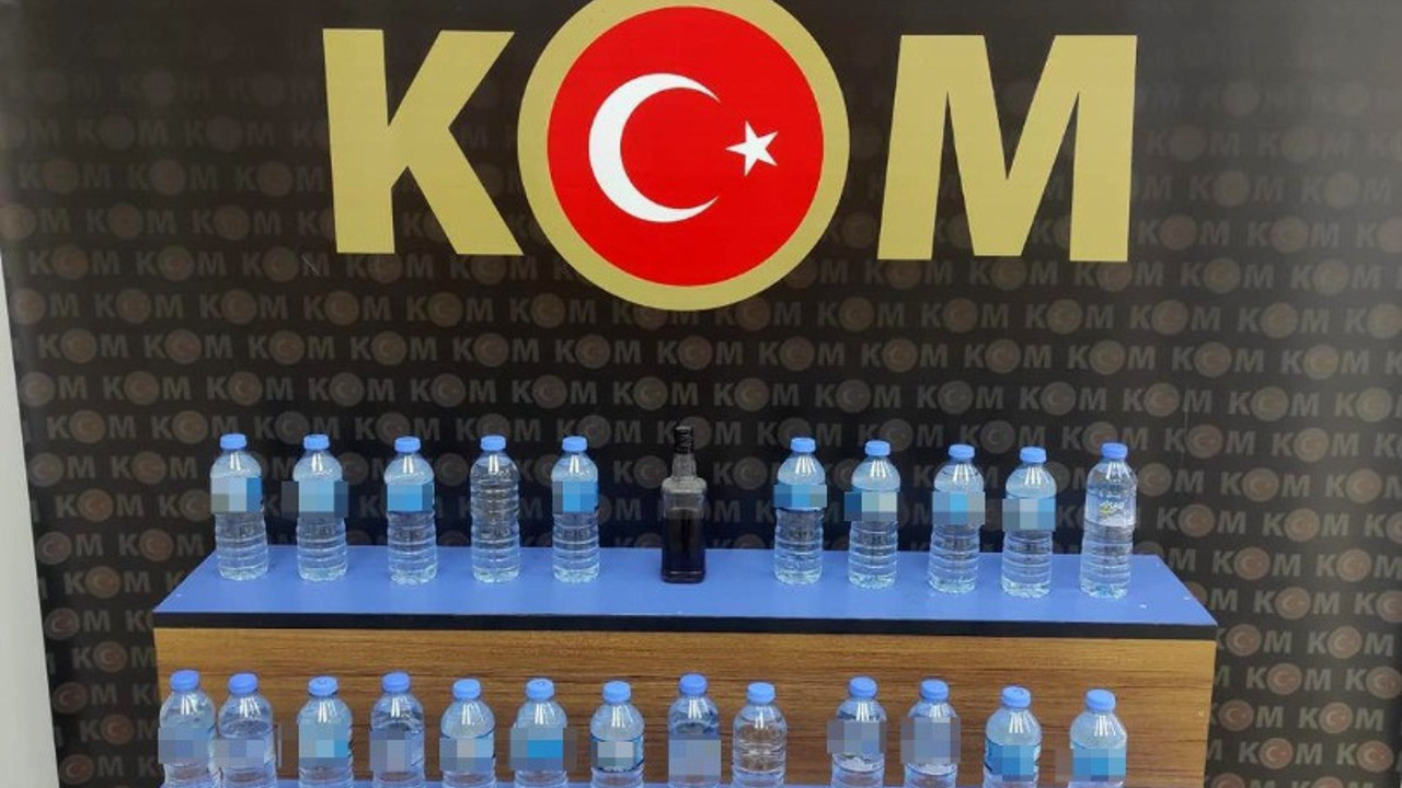 Edirne’de kaçak içki operasyonu