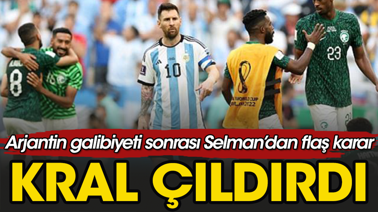 Suudi Kral çıldırdı. Arjantin galibiyeti sonrası futbolculara 25 milyonluk araba dağıttı