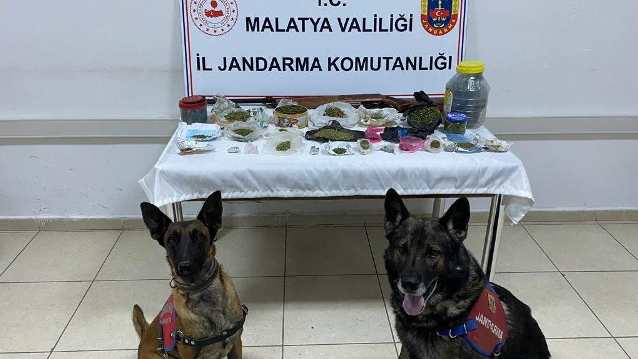 Malatya’da uyuşturucu operasyonu