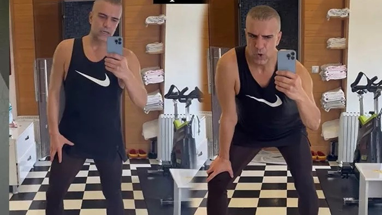 Berdan Mardini tayt giyip spor yapmıştı. "Bana Berdan Taytini diyorlar"