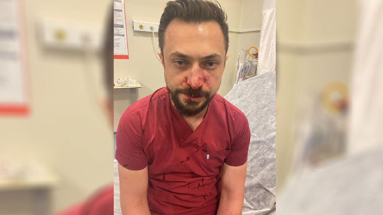 Şanlıurfa’da saldırıya uğrayan doktorun burnu kırıldı
