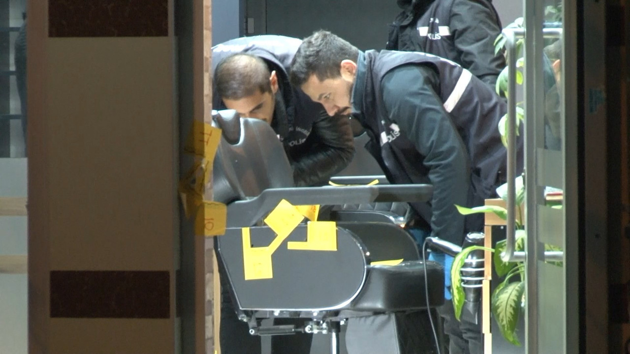 Erkek kuaförüne silahlı saldırı