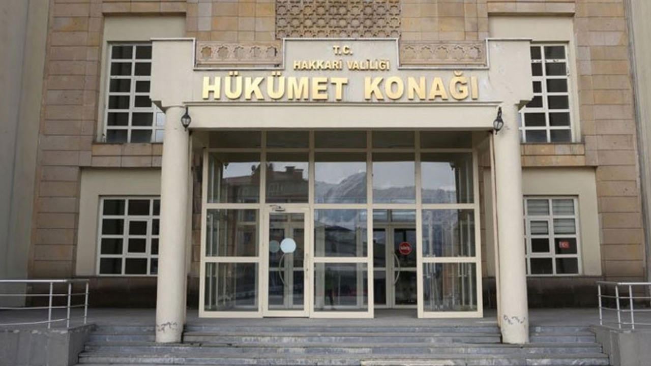 Hakkari'de eylem ve etkinlikler 15 gün süreyle yasaklandı