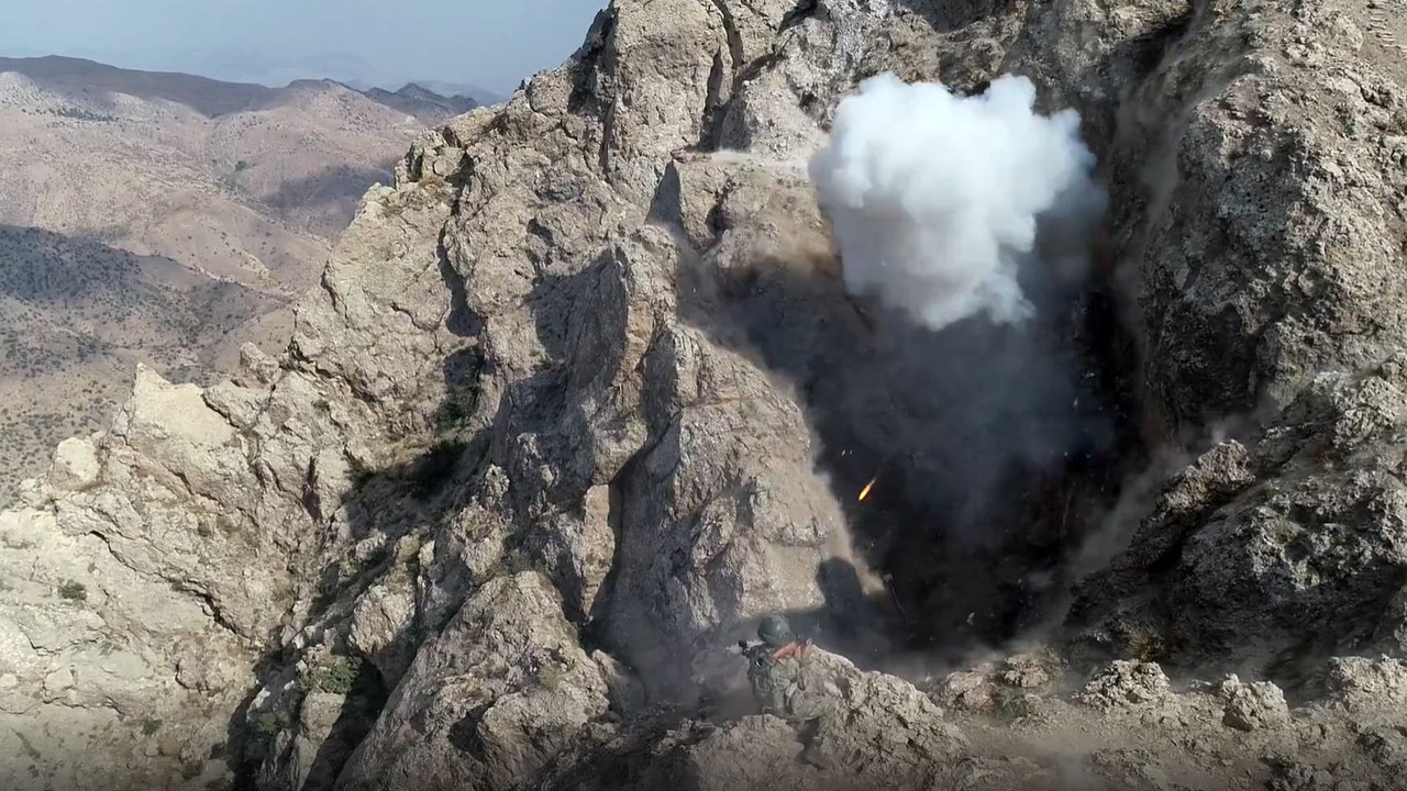 TSK’nın operasyonundan müthiş görüntüler