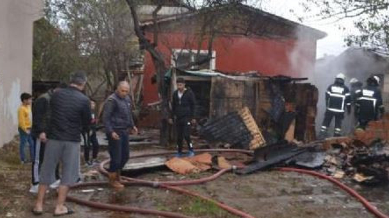 Tekirdağ’da korku saçan yangın