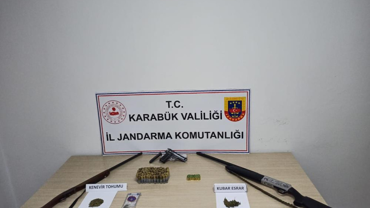 Karabük'te Jandarma operasyonu
