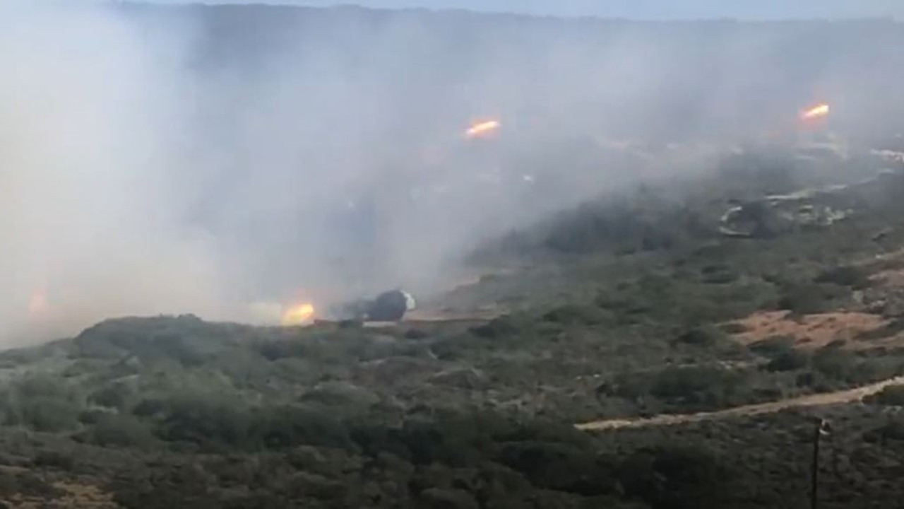Sınırlarımızın dibinde roketli tatbikat. Yunanistan'dan bir provokasyon daha