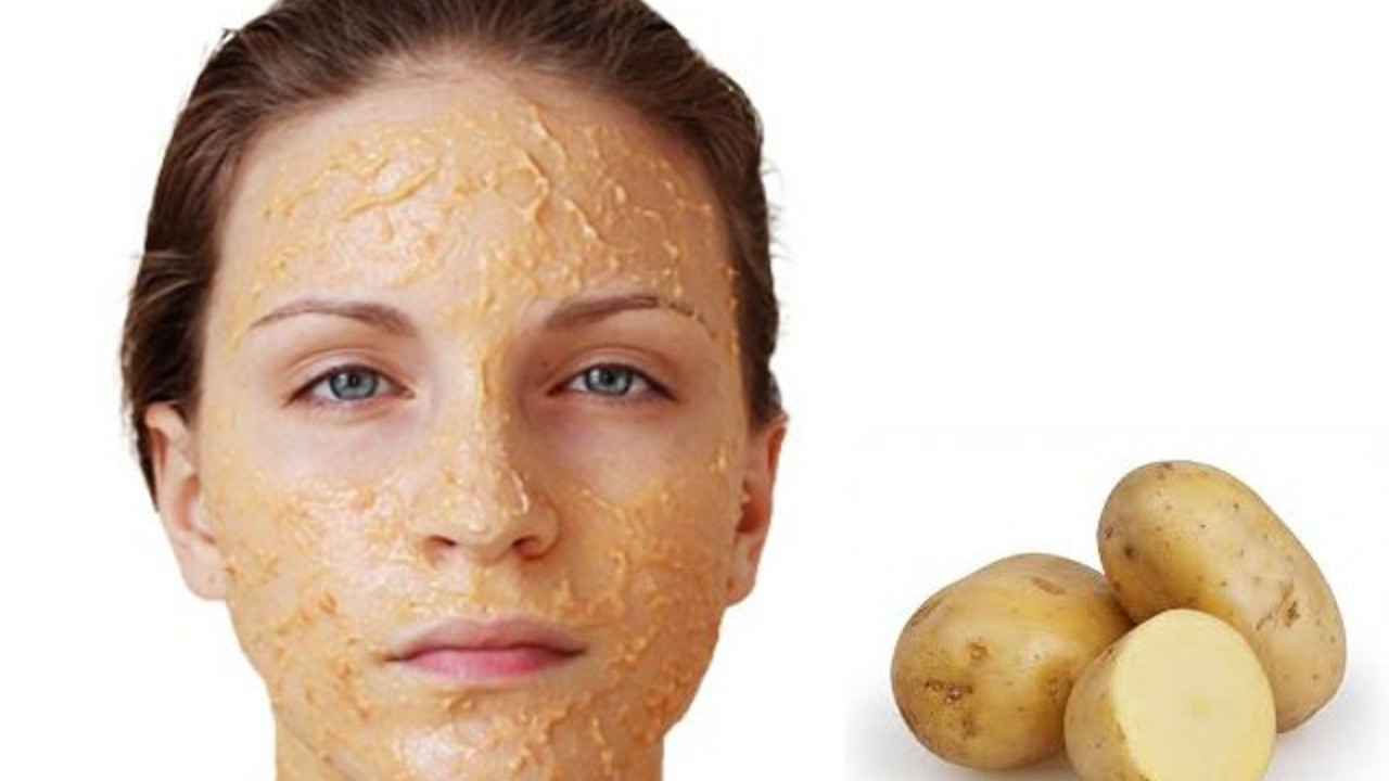 İşte patates maskesi