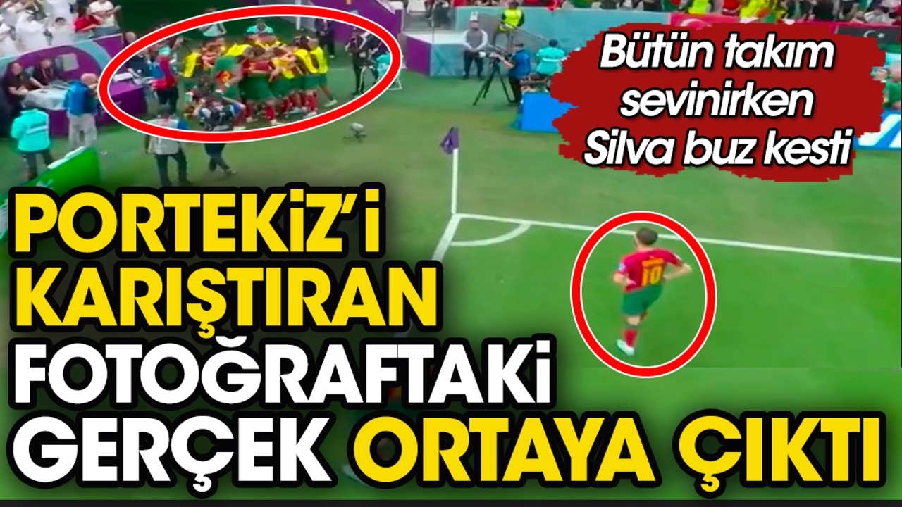 Portekiz Milli Takımı'nı karıştıran fotoğraftaki gerçek ortaya çıktı