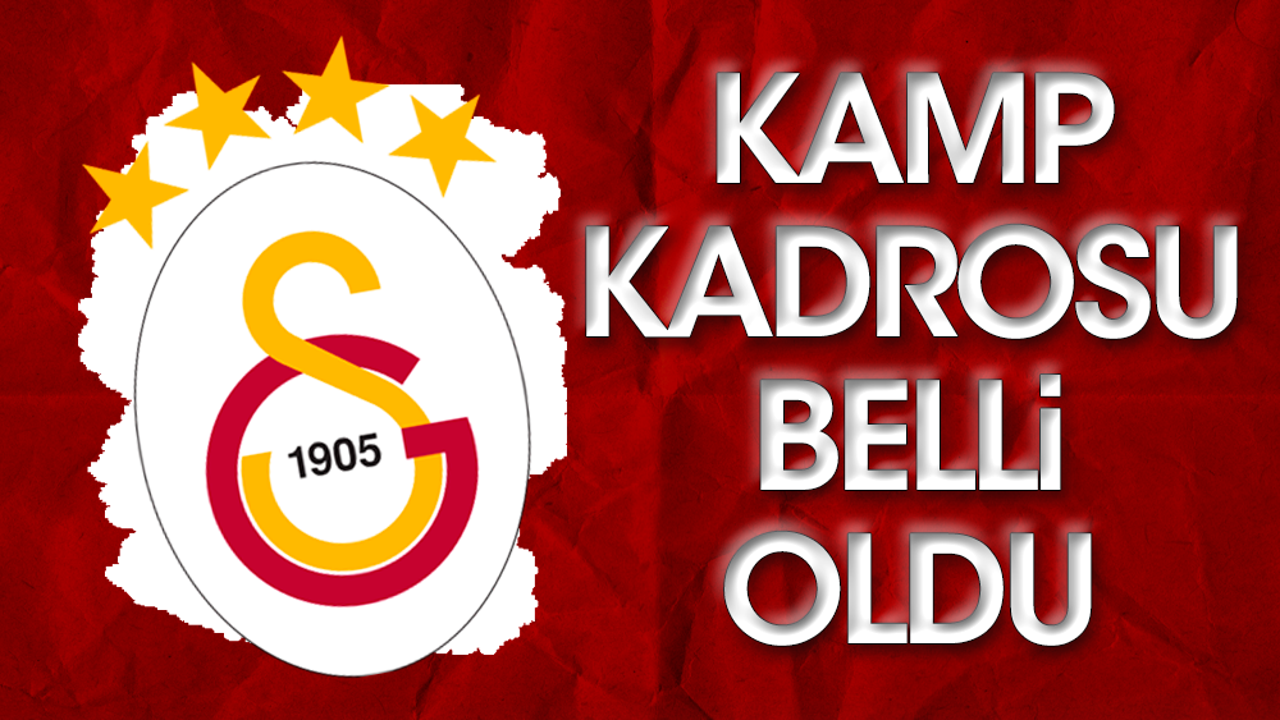 Sıcak gelişme. Galatasaray'ın kadrosu belli oldu (08 Aralık 2022)