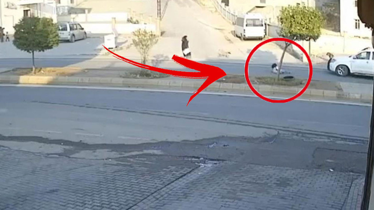 Köpek saldırdı küçük kız çocuğu otomobil altında kalmaktan son anda kurtuldu