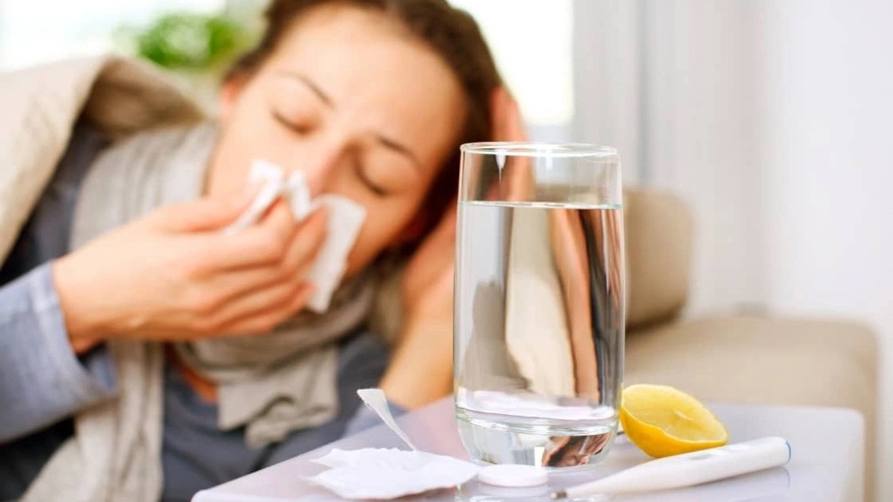 Uzmanı açıkladı: Gribal enfeksiyonlara karşı bol su tüketin