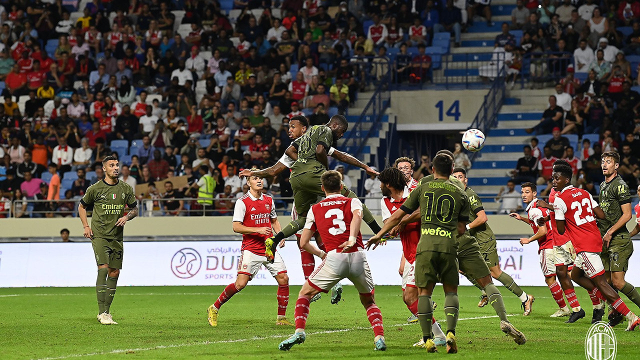 Arsenal Milan'ı 2 golle yendi