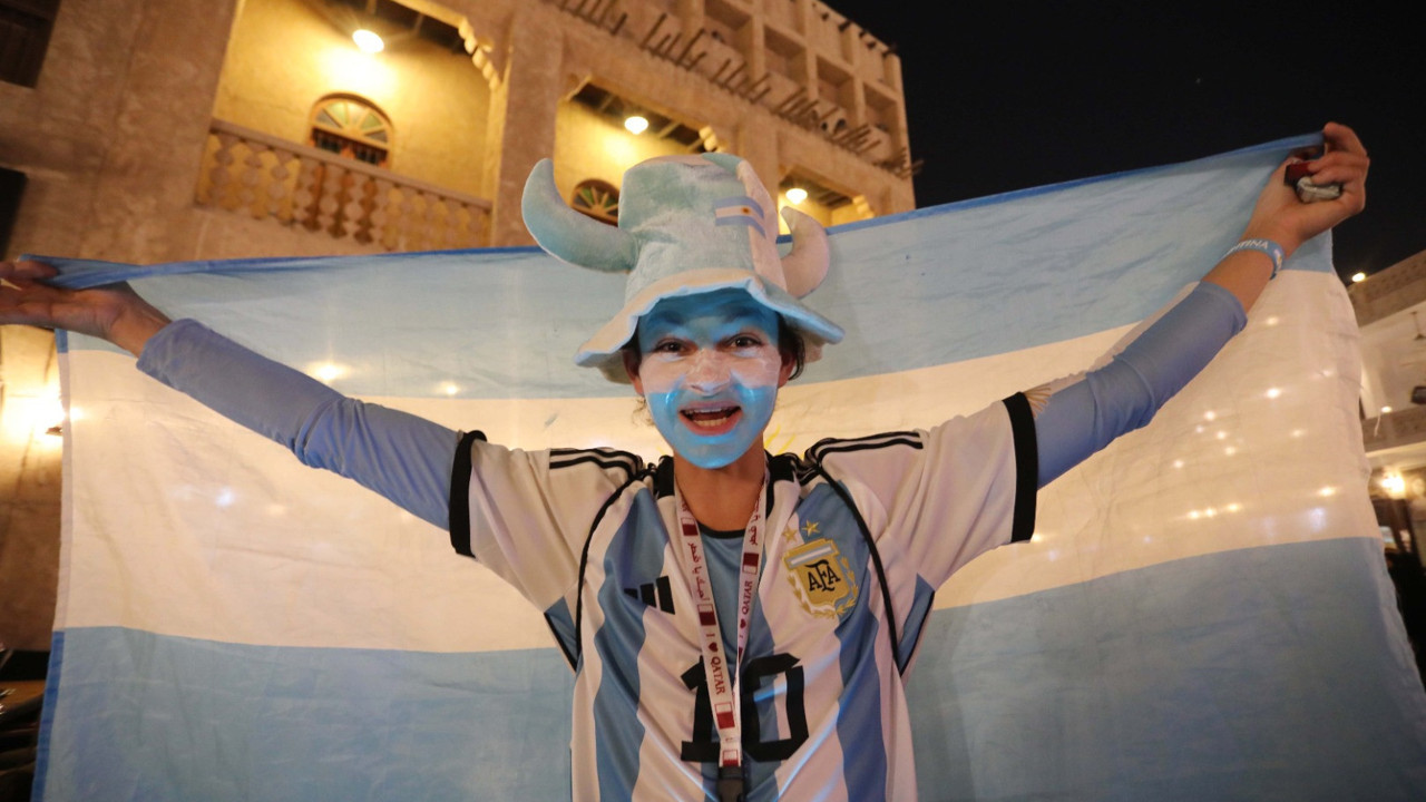 Dünya ekran başında dev maçı bekliyor. Arjantin-Hırvatistan maçı öncesi çarpıcı fotoğraflar geliyor
