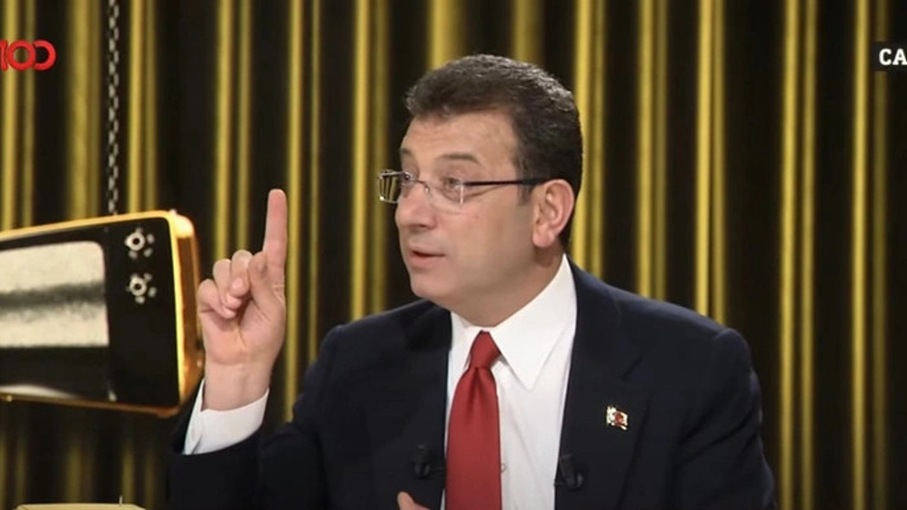 tv100'e konuşan Ekrem İmamoğlu siyasi yasak gelirse ne yapacağını açıkladı