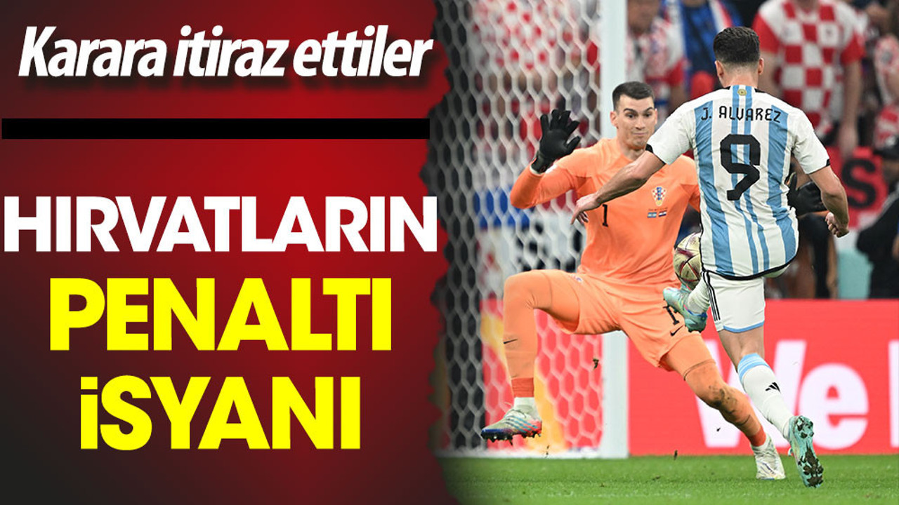 Hırvatların penaltı isyanı