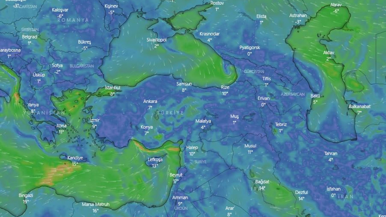 İstanbul'a karın yağacağı tarih belli oldu