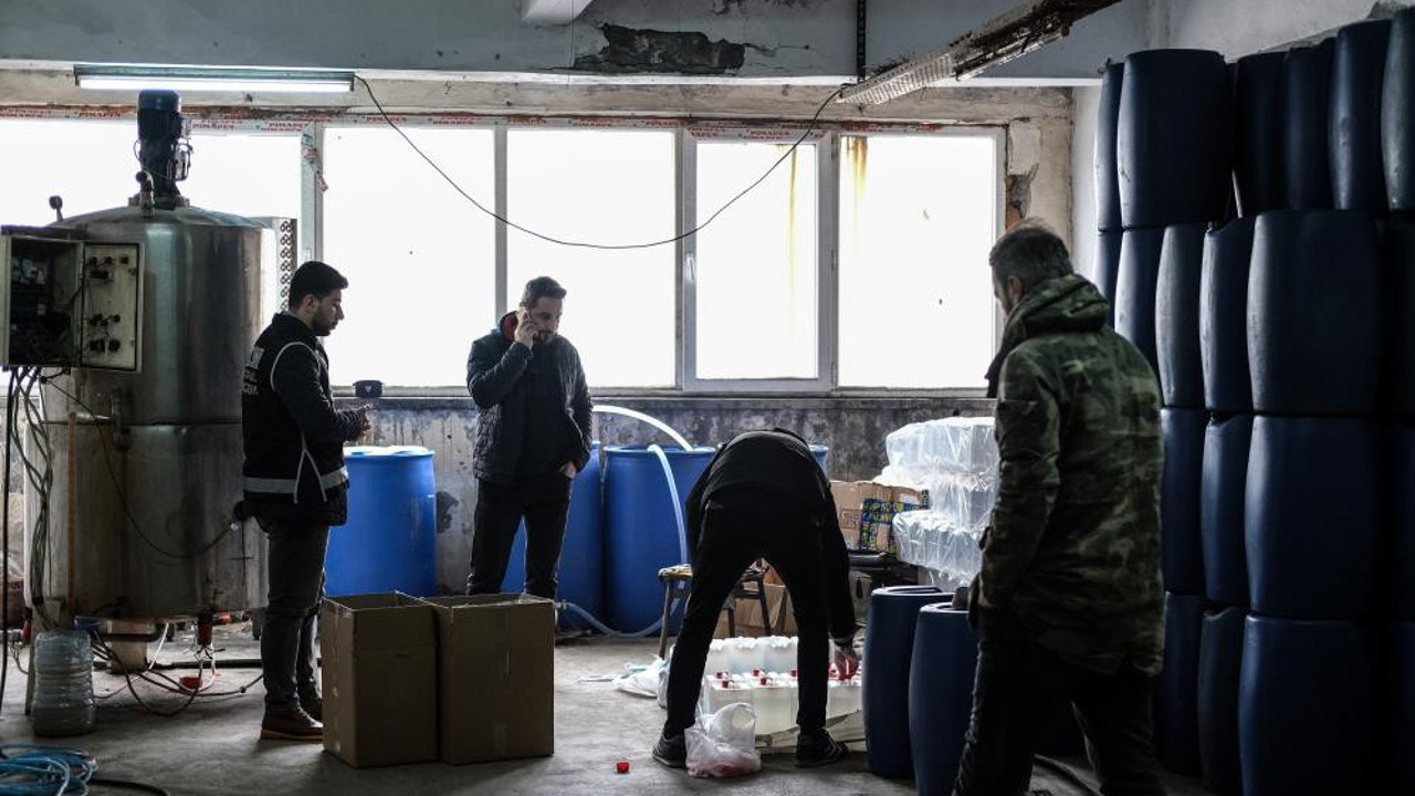 Yılbaşı öncesi kaçak içki baskını