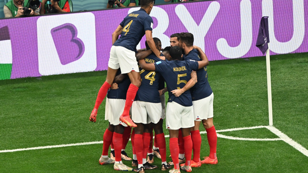 Fransa-Fas maçında erken gol