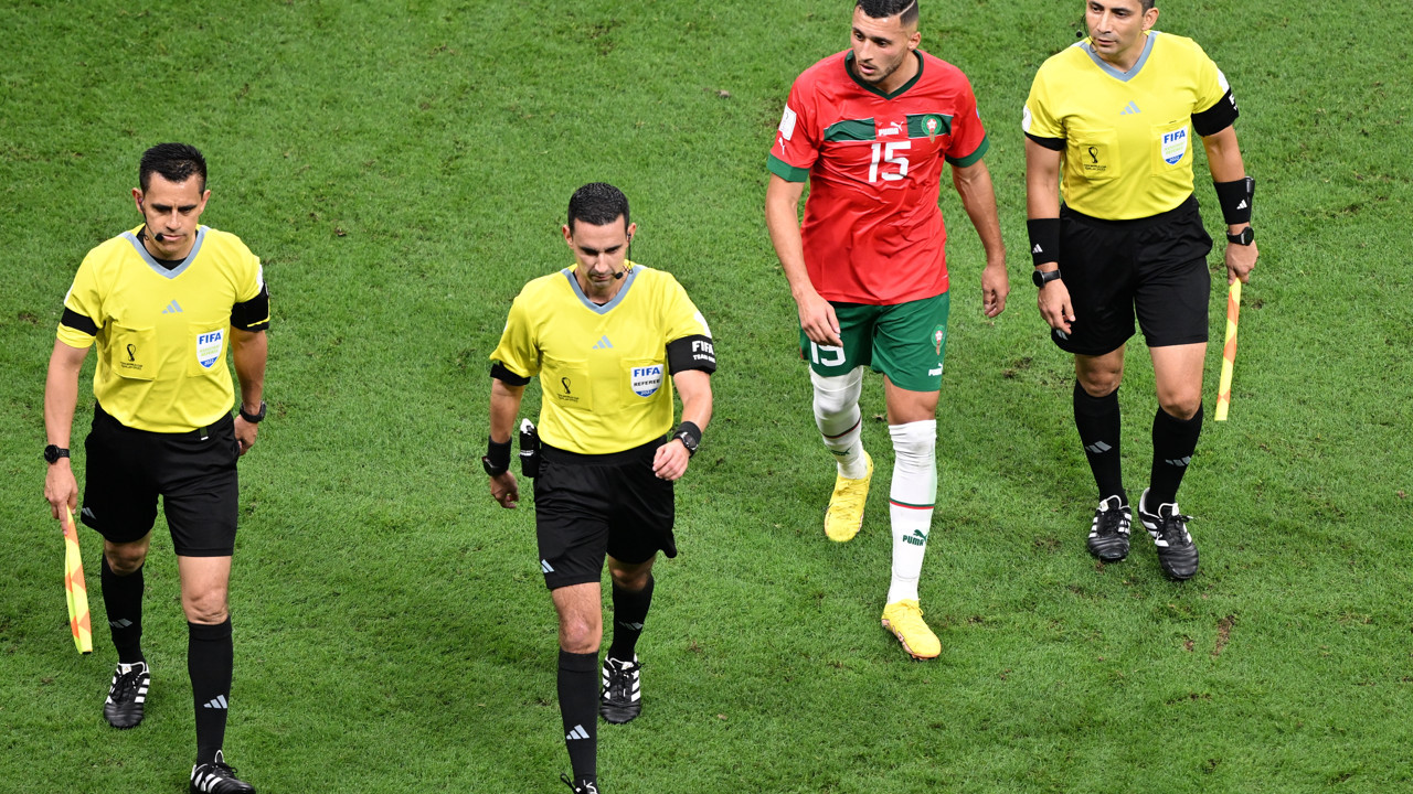 Fas hakemi FIFA'ya şikayet etmiş. Flaş bir iddia ortaya atıldı