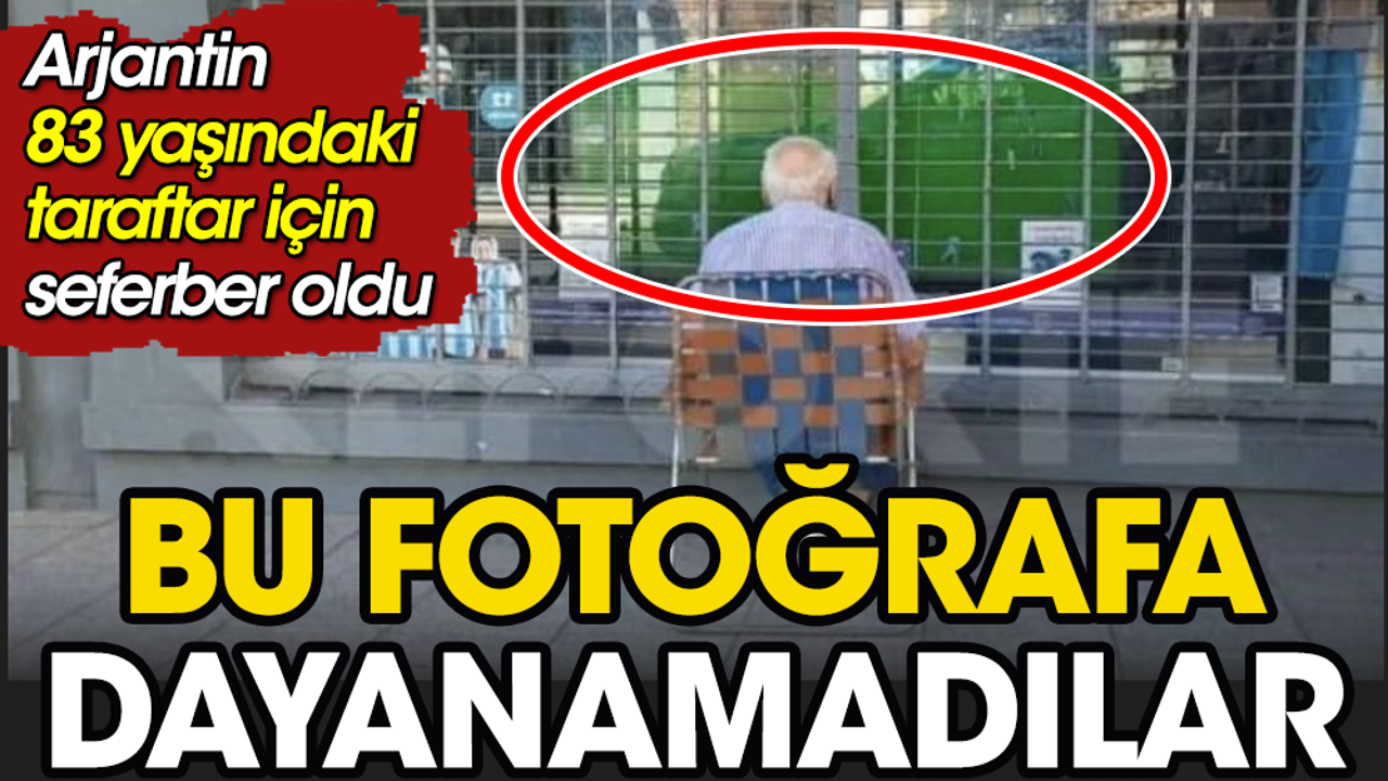 Arjantin 83 yaşındaki taraftar için seferber oldu