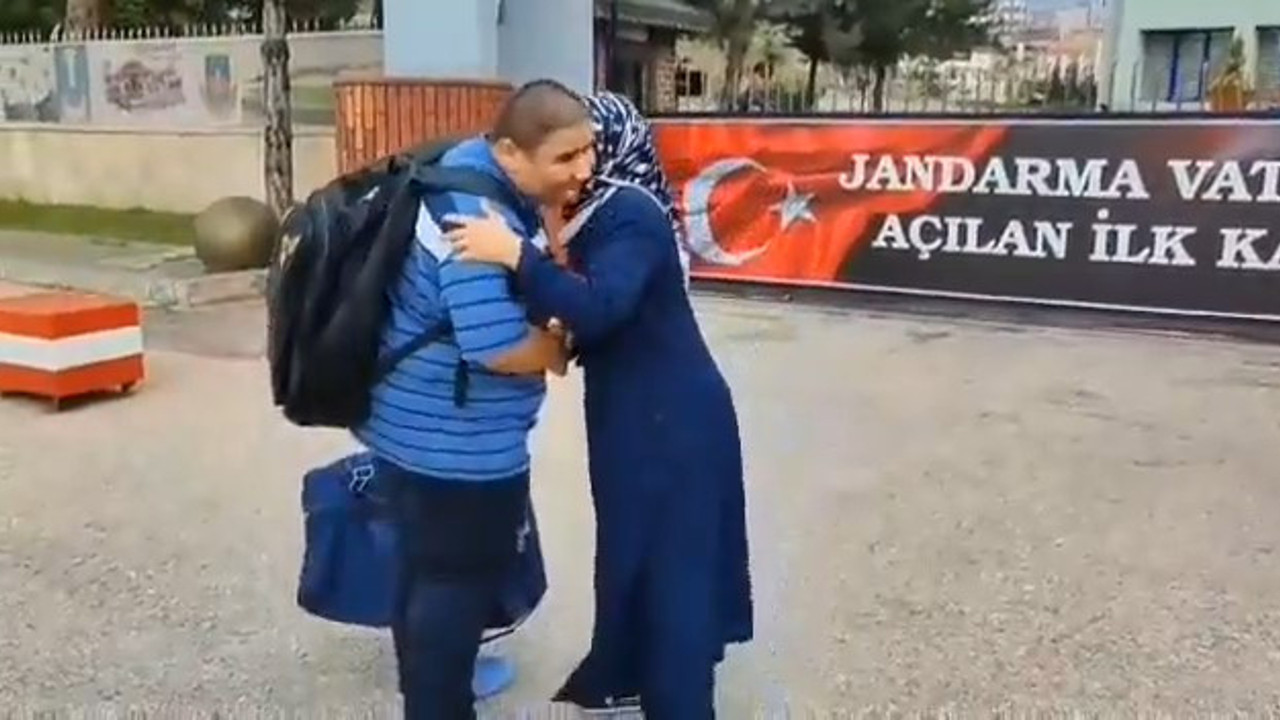 Jandarma'dan milyonları duygulandıran video. Mertcan'ın asker olma hayali gerçek oldu