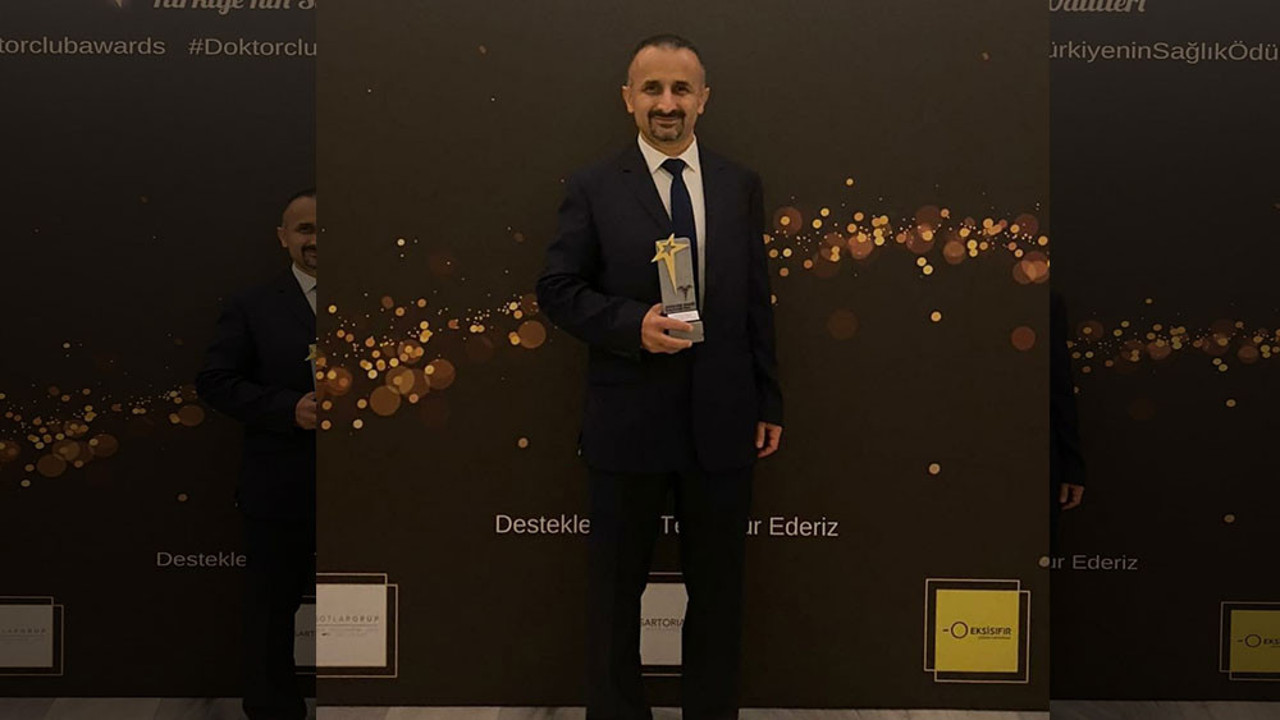 Sağlık sektörünün önemli isimleri ödüllerini aldı