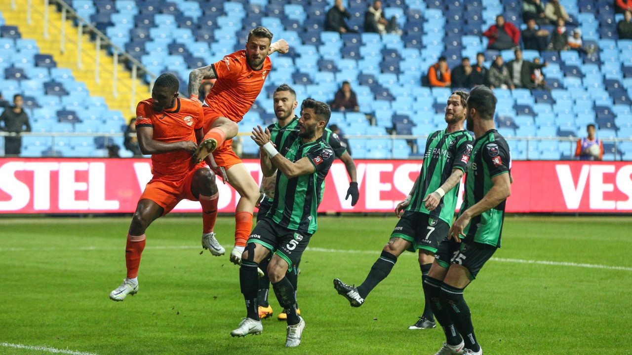 Adanaspor ile Denizlispor arasında 5 gollü düello