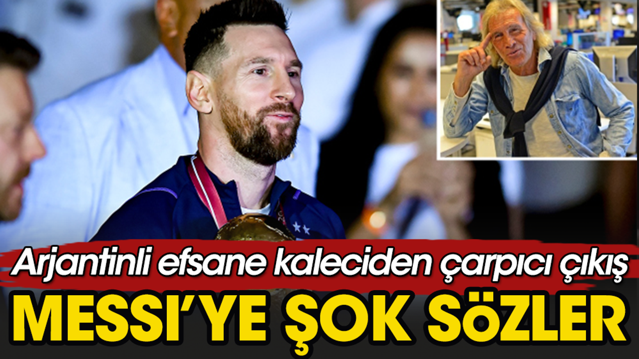 Messi'ye çok ağır eleştiri