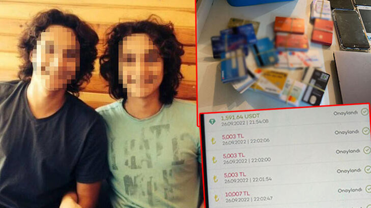 İkiz kardeşlerden milyonluk vurgun
