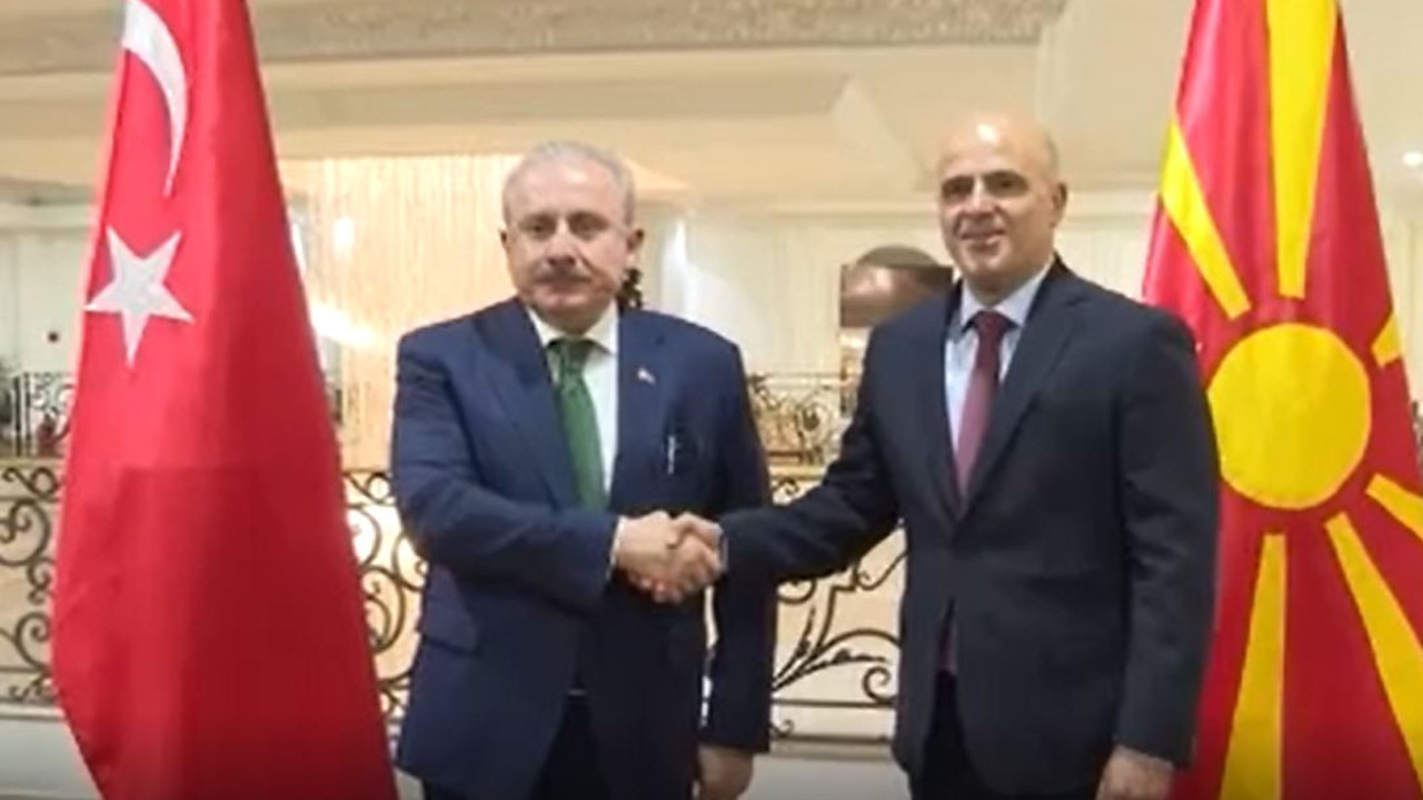 Şentop, Kuzey Makedonya Başbakanı Kovaçevski ile görüştü