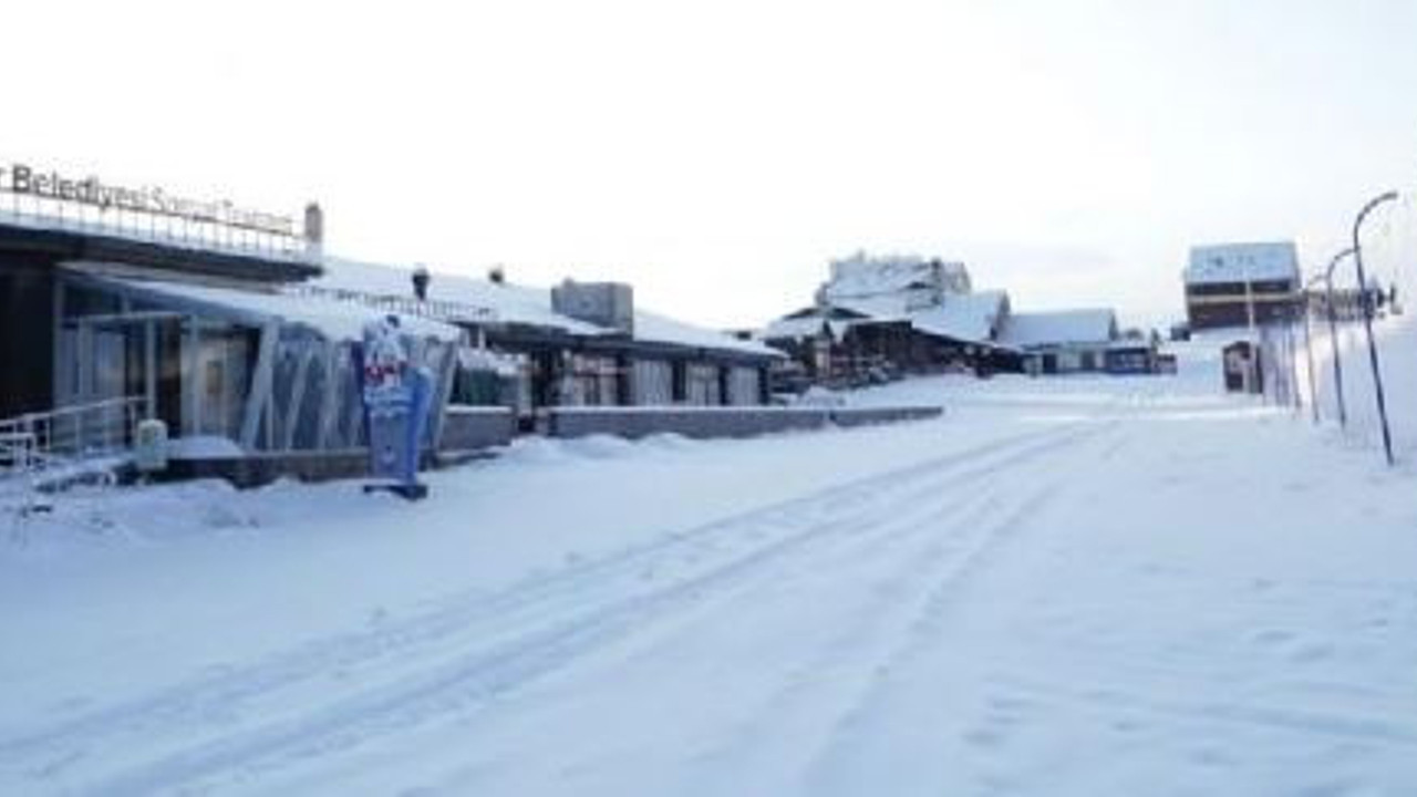 Kar kalınlığı 40 santimetre oldu