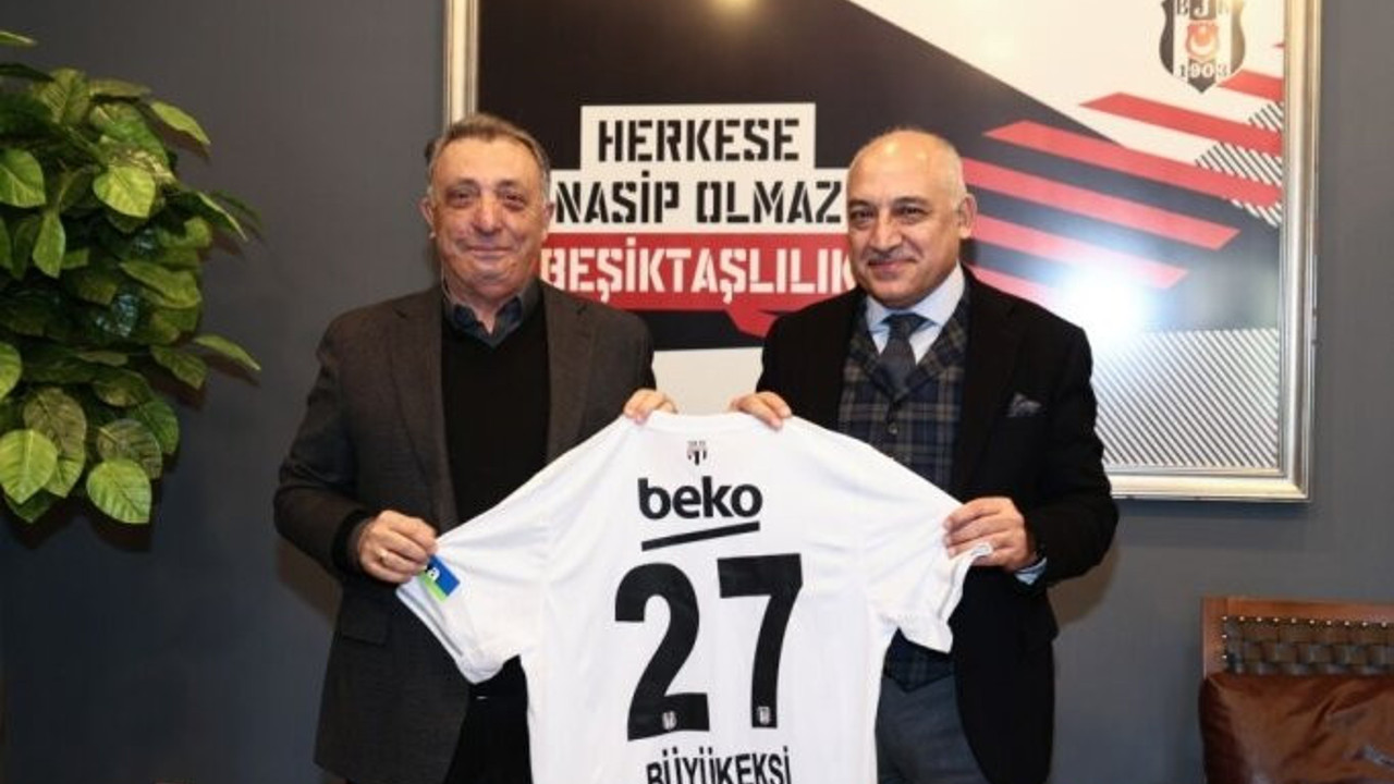 Büyükekşi Beşiktaş'a gitti. Çebi'ye altyapı mesajı verdi