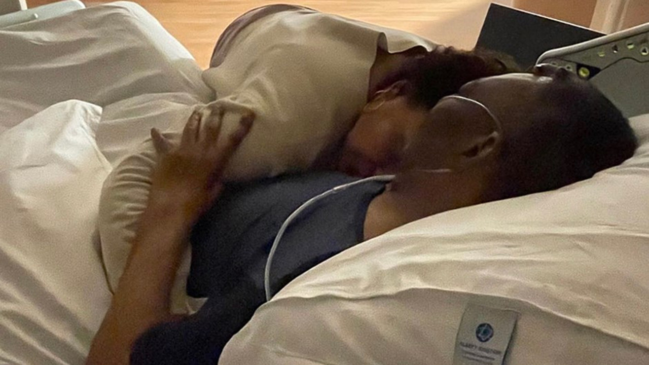 Pele'nin kızından paylaşım. ''Birlikte bir gece daha''