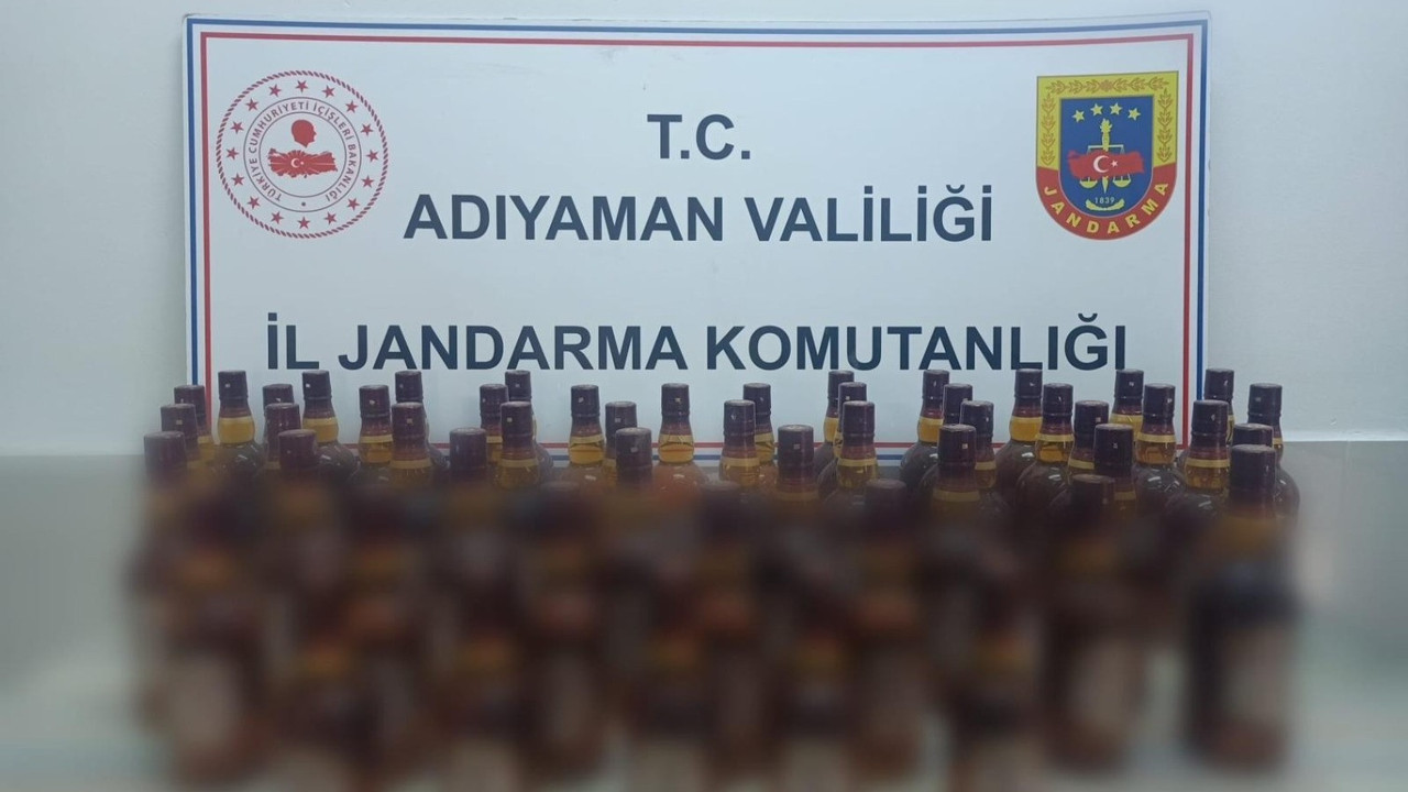 Yolcu otobüsünde 51 adet kaçak viski ele geçirildi