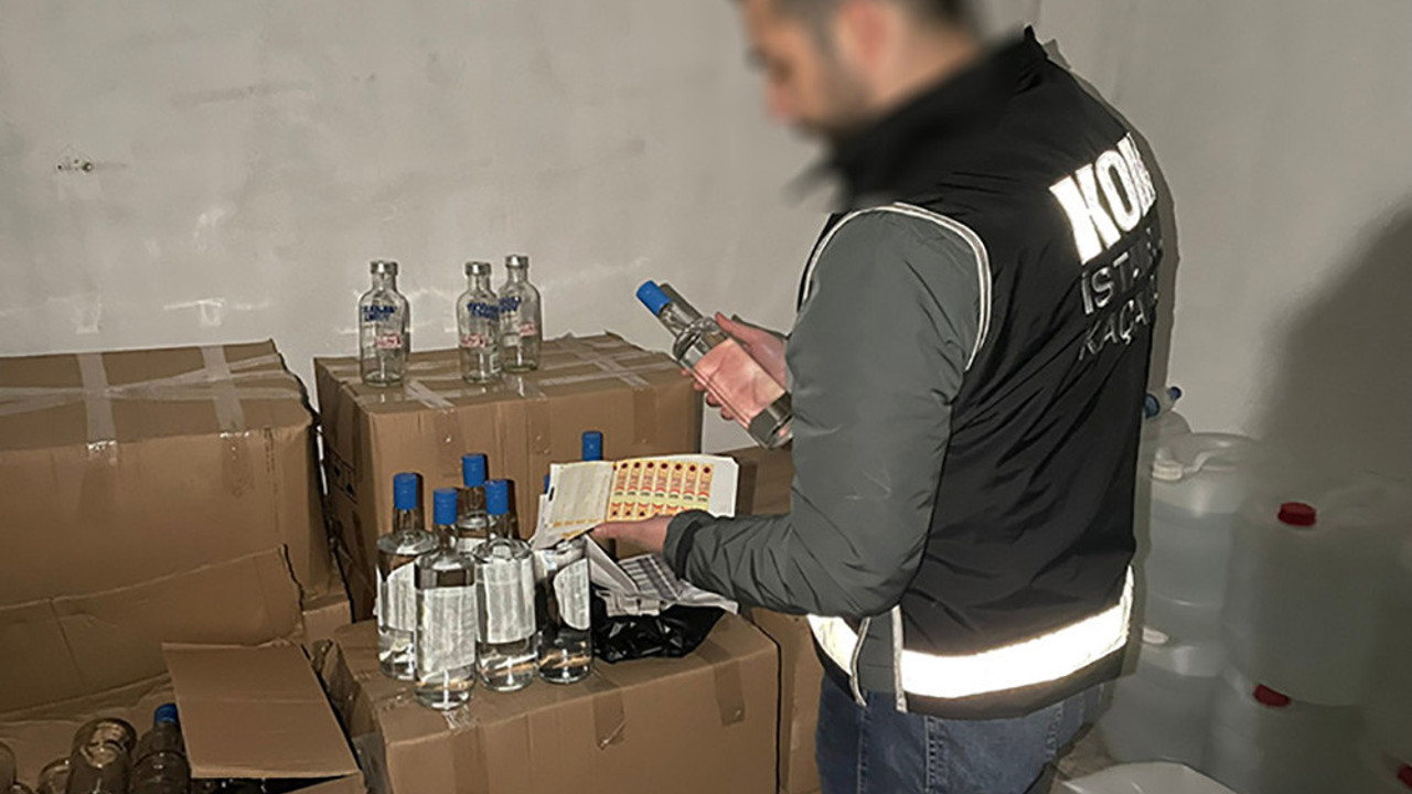 Sahte içki operasyonları tam gaz devam ediyor