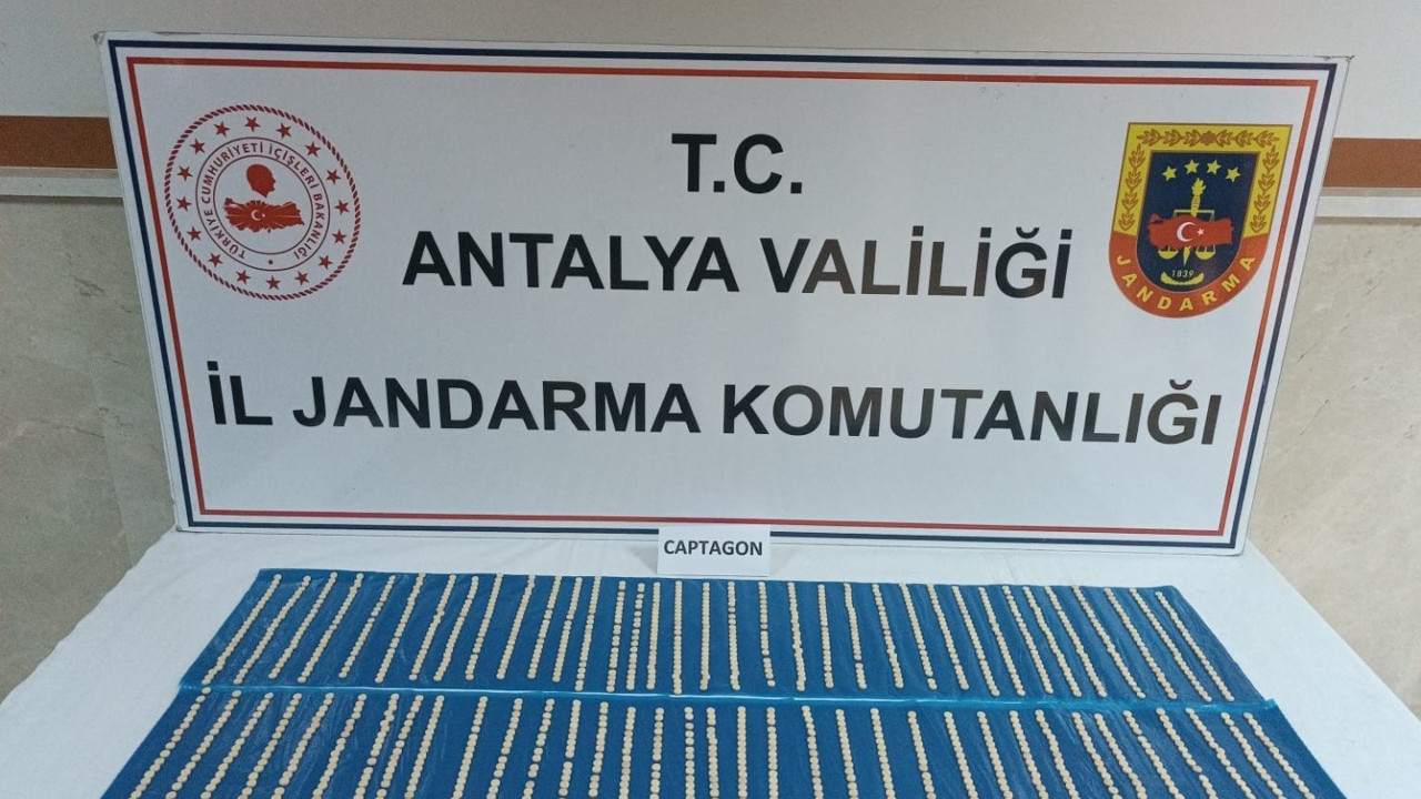 Antalya'da uyuşturucu operasyonu
