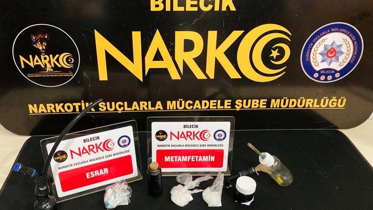 Bilecik’te uyuşyurucu operasyonu
