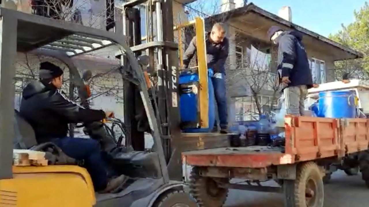 Yeni yıl öncesi Tekirdağ'da 910 litre 'sahte içki' ele geçirildi