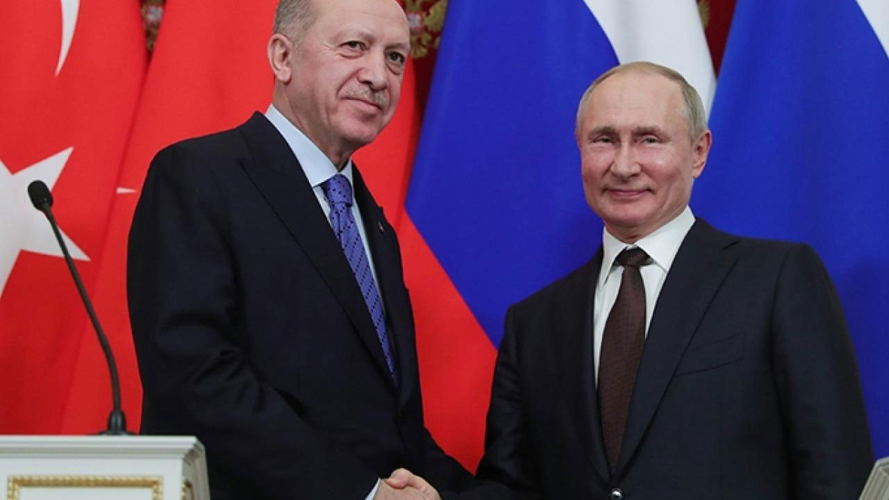 Putin'den Erdoğan'a yeni yıl mesajı