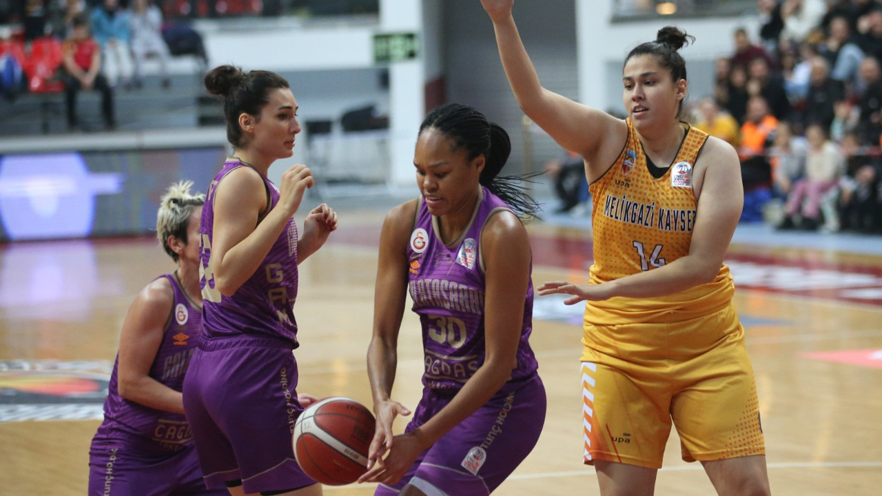 Galatasaray’a yılbaşı hediyesi. Nesibe Aydın'ı yendi devreyi galibiyetle kapattı