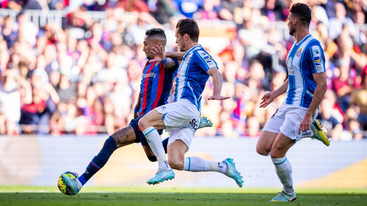 Barcelona Espanyol'a yenişemedi