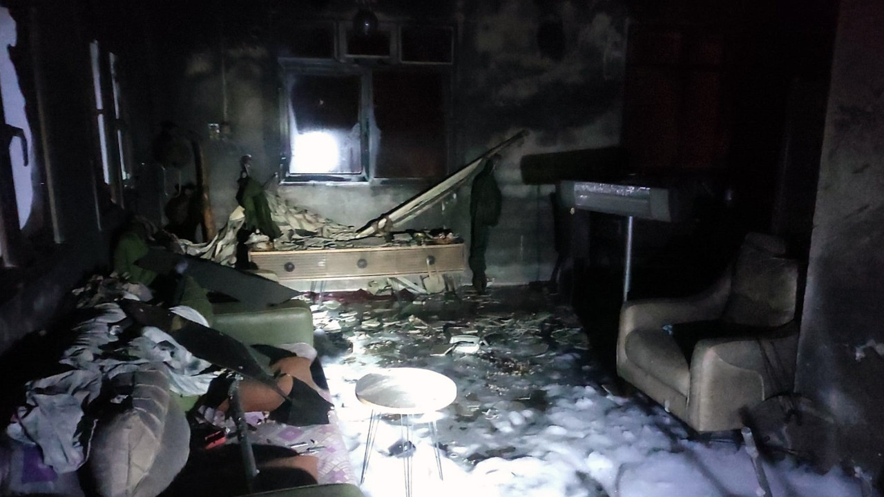 Muğla’da ev yangını