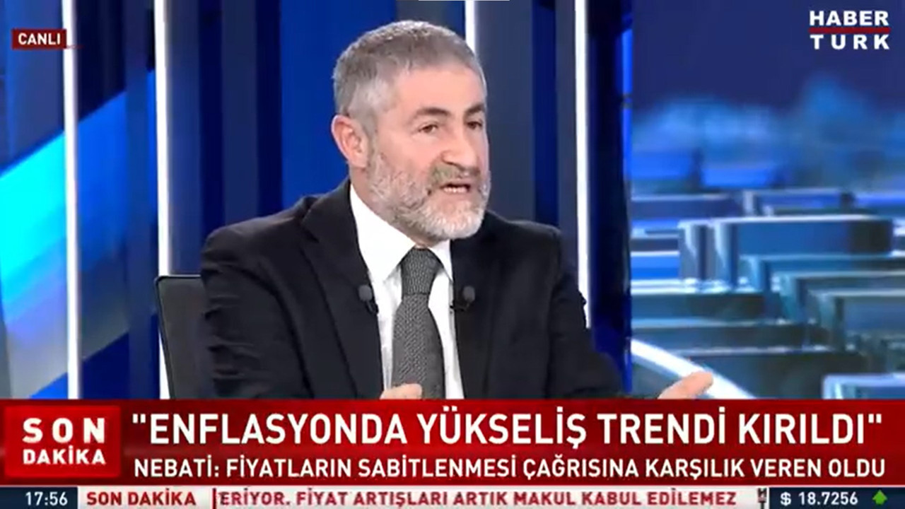 Nebati çarşı pazar çıkanlara dalga geçer gibi konuştu: TÜİK'in rakamlara müdahale imkanı yok