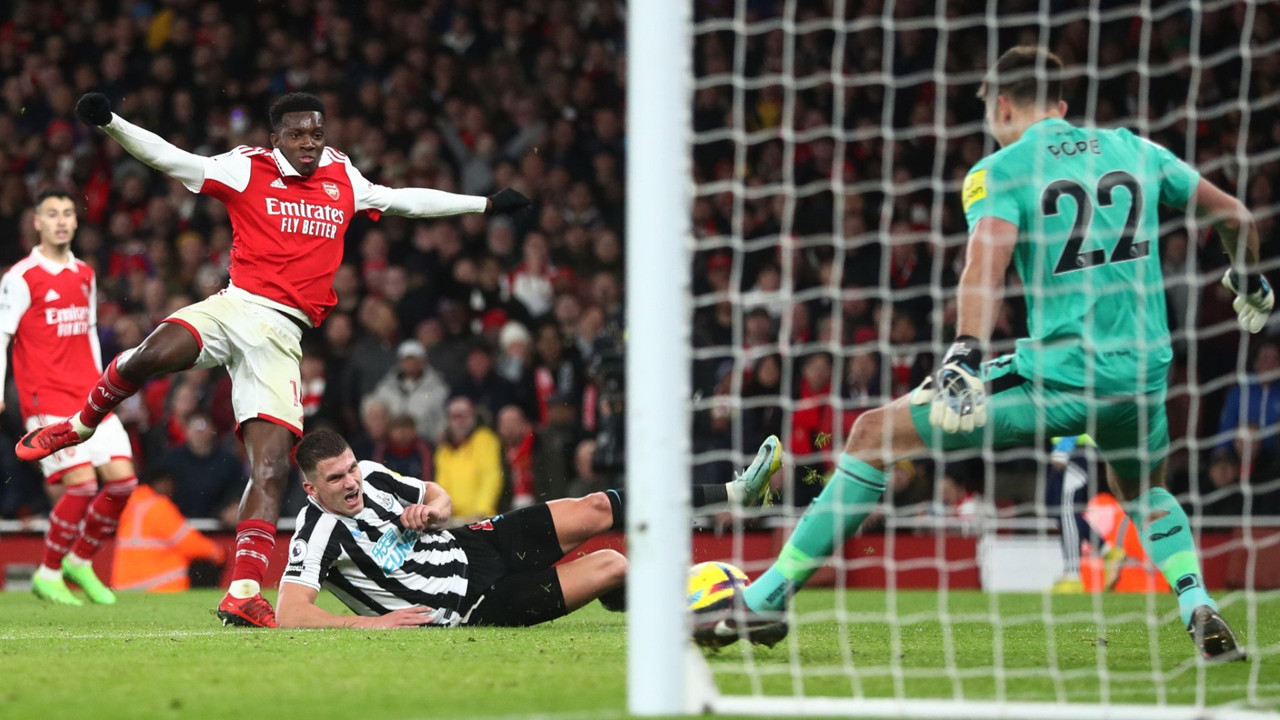 Arsenal'a Newcastle freni