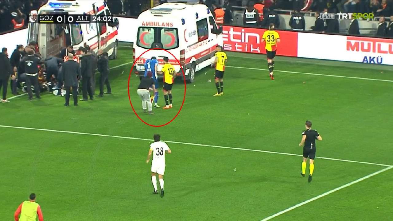 Altay kalecisine korner direği ile vuran Mehmet Nihat Aydın'a ibreti alemlik ceza talebi. Şimdi yandı