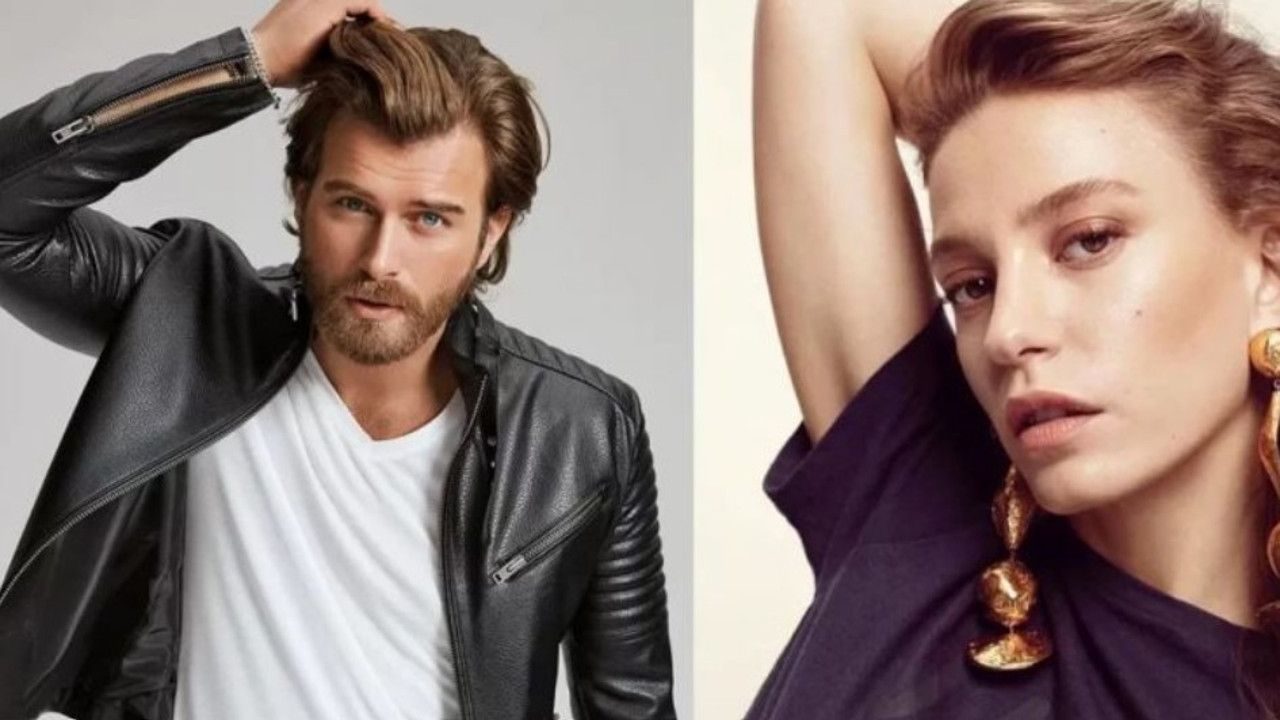 Kıvanç Tatlıtuğ ile Serenay Sarıkaya'nın dizisinden ilk kareler geldi. Başak Dizer sette kocasını yalnız bırakmadı