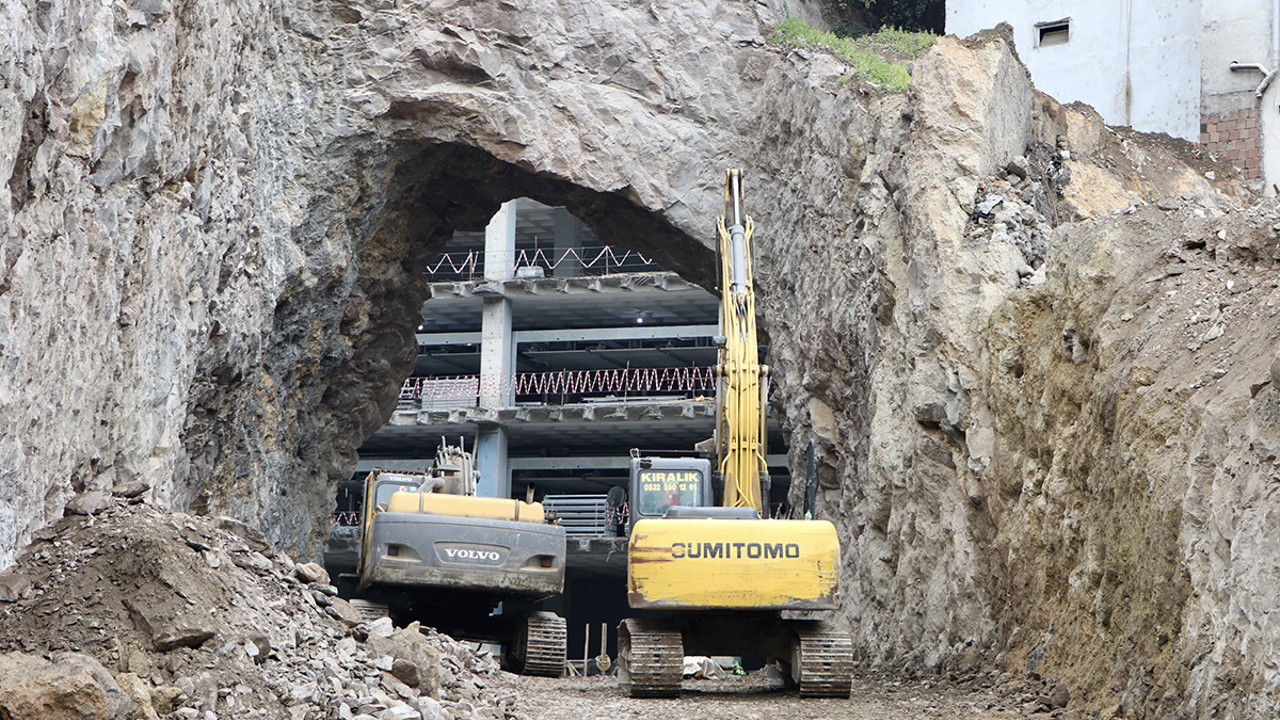 Trabzon Meydan 3. Etap ve Katlı Otopark Projesi tünelle Karadeniz Sahil Yolu'na bağlanıyor
